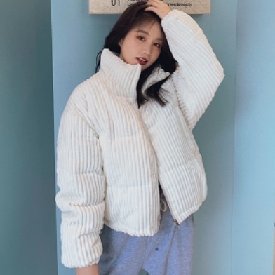 アウター ブルゾン 上着 かわいい 大人可愛い もこもこ シンプル カジュアル 大人 大人女子