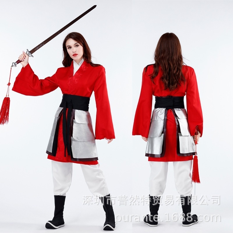 コスプレムーラン衣装漫路雲天士映画風漢服