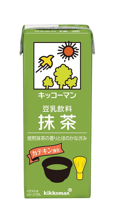 他サイト： キッコーマン 豆乳飲料 抹茶 200ml ×18本の商品画像