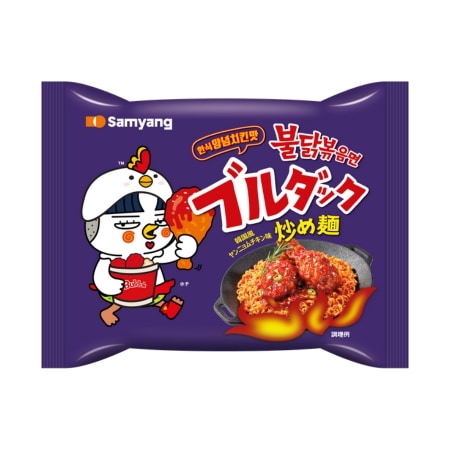 【送料無料】三養 ヤンニョムチキン味 ブルダック炒め麺 140g × 40袋／韓国 ラーメン 乾麺 袋麺 サンヤン SAMYANG