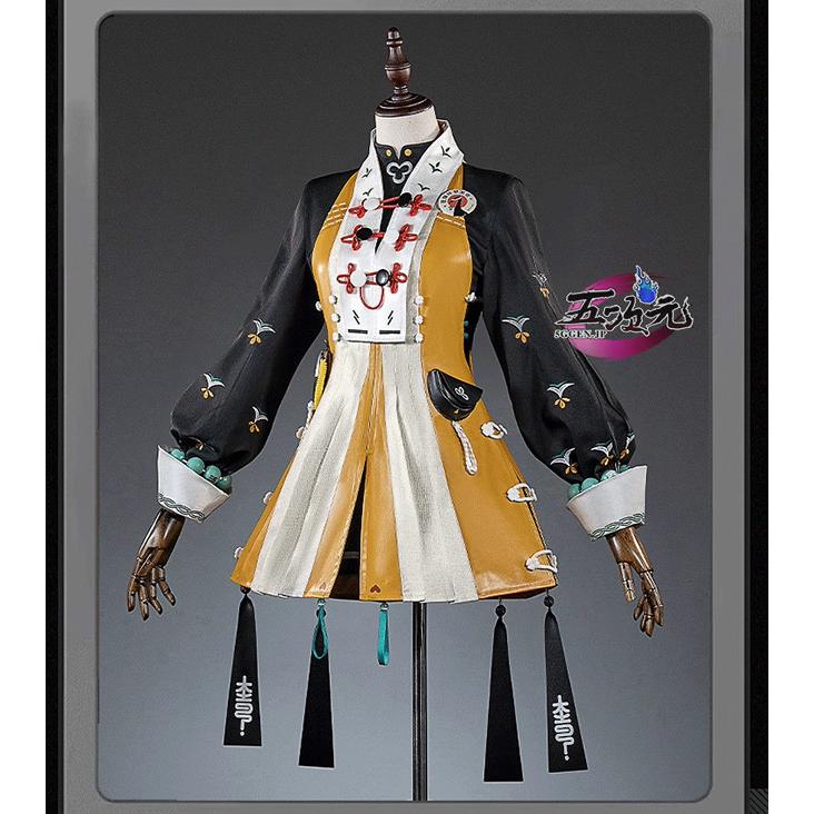 ゼンレスゾーンゼロ　コスプレ　繩匠鈴　リン　暁天に響く鈴　女主人公　衣装　ウィッグ　靴　獣耳＋耳飾り　追加可