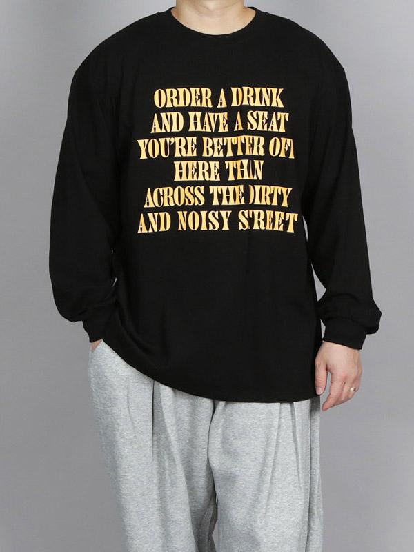 WDIストリートクォート長袖Tシャツ
