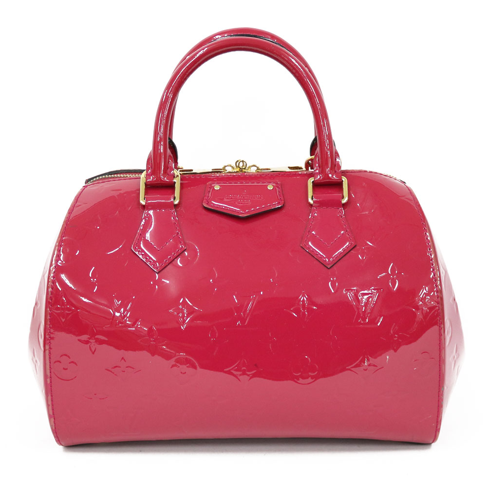 ルイヴィトン モンタナMM モノグラムヴェルニ ハンドバッグ モノグラムヴェルニ M90084 ローズアンディアン LOUIS VUITTON 中古