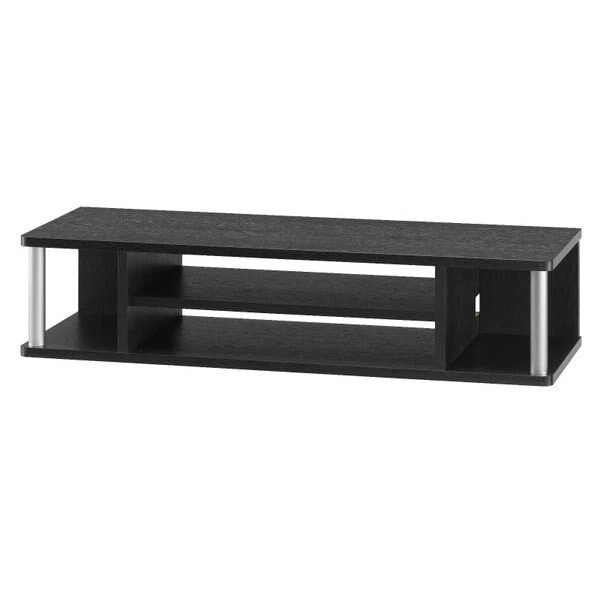 モニタースタンド モニター台 ブラック 黒 79cm モニターラック テレビラック デスクラック PCモニタースタンド