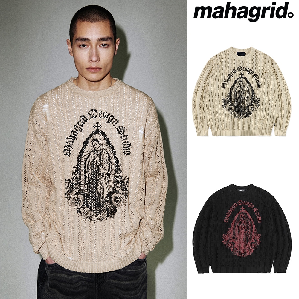 [mahagrid] BLESSED MESH KNIT