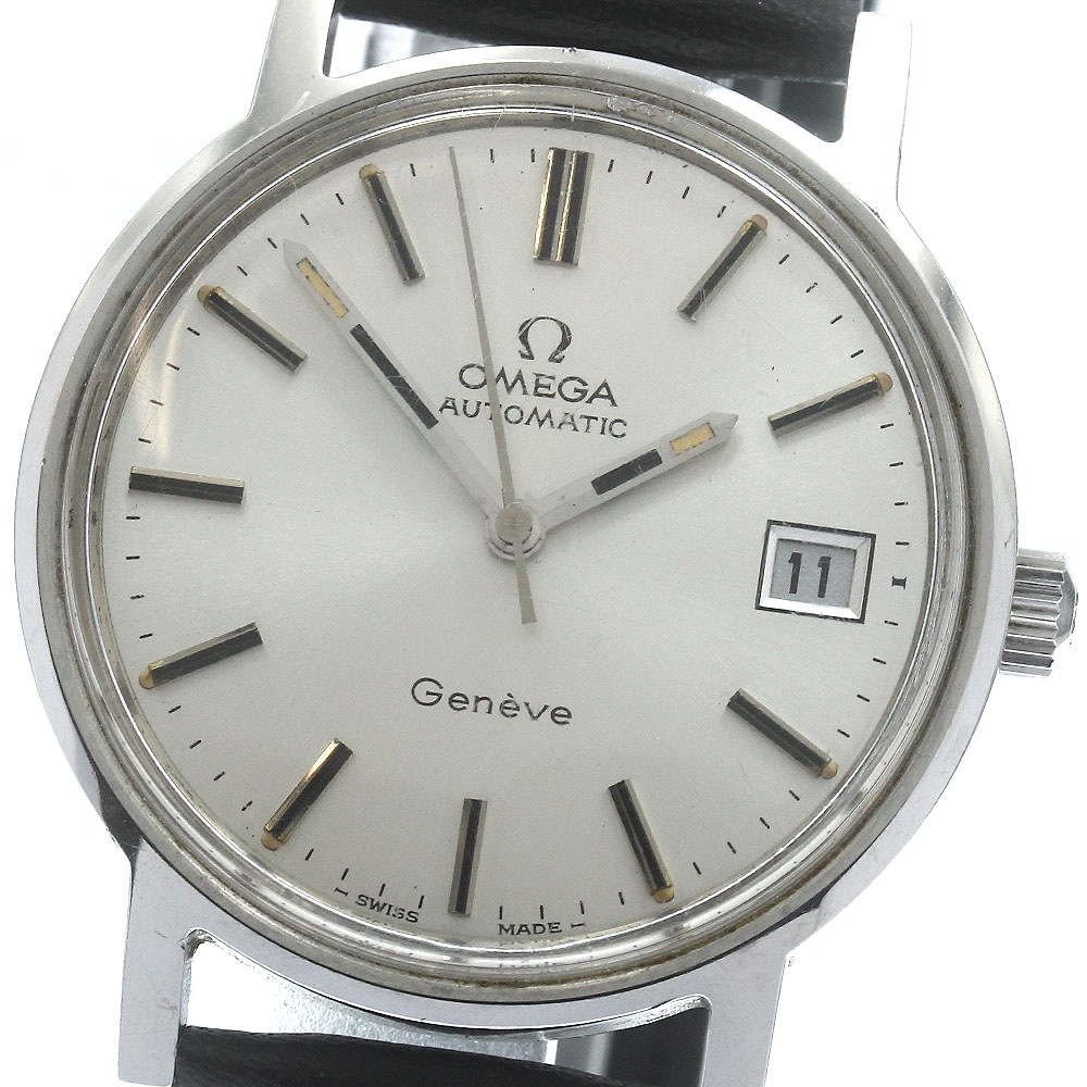 オメガ OMEGA 166.0163 ジュネーブ デイト Cal.1012 自動巻き メンズ _885948【中古】