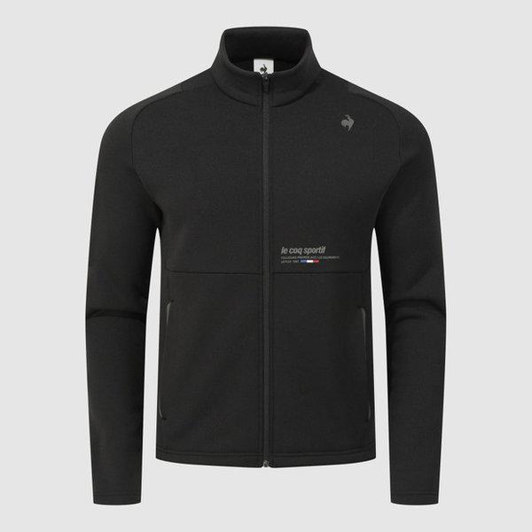 レギュラーフィットパワーストレッチ起毛ボンディングトラックトップ BLK / QQ423EFTO2 / 男女共用