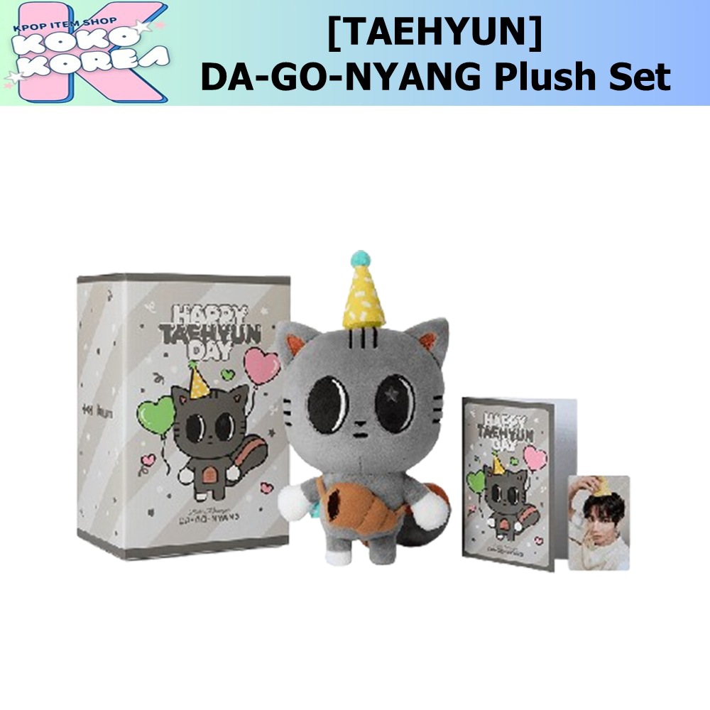 TAEHYUN DA-GO-NYANG Plush Set 公式グッズ