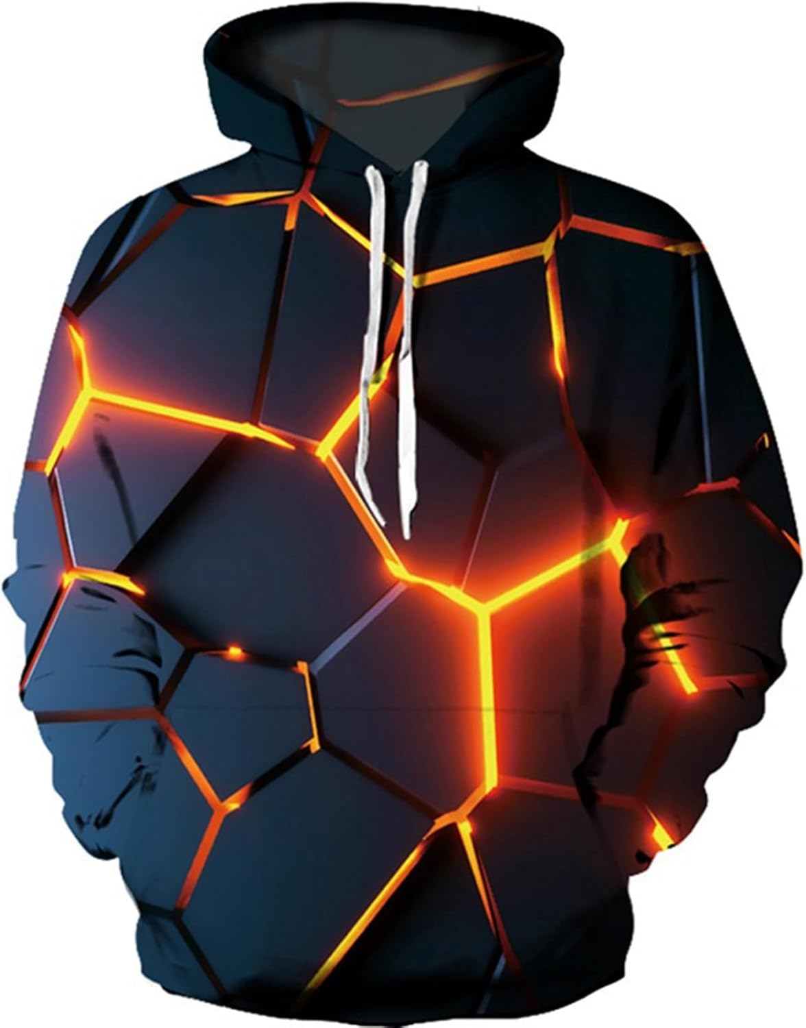 メンズ パーカー 3Dプリント ビッグサイズ 視覚 おもしろ フルオーバー 長袖 切り替え 男女兼用 ドローストリング付き 春服 秋服 かっこいい 個性的 青年 若者 男女兼用 お祭り 釣り スポーツ 5,039円