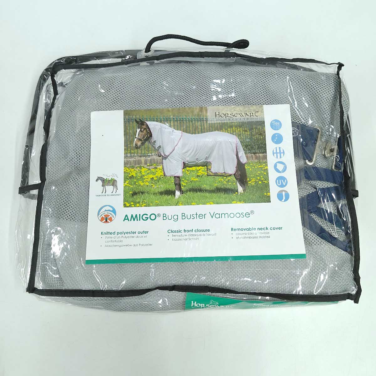 【中古・未使用品】HORSEWARE Amigo Bug Buster Vamoose ブランケット 乗馬 馬術 シルバー 13,832円