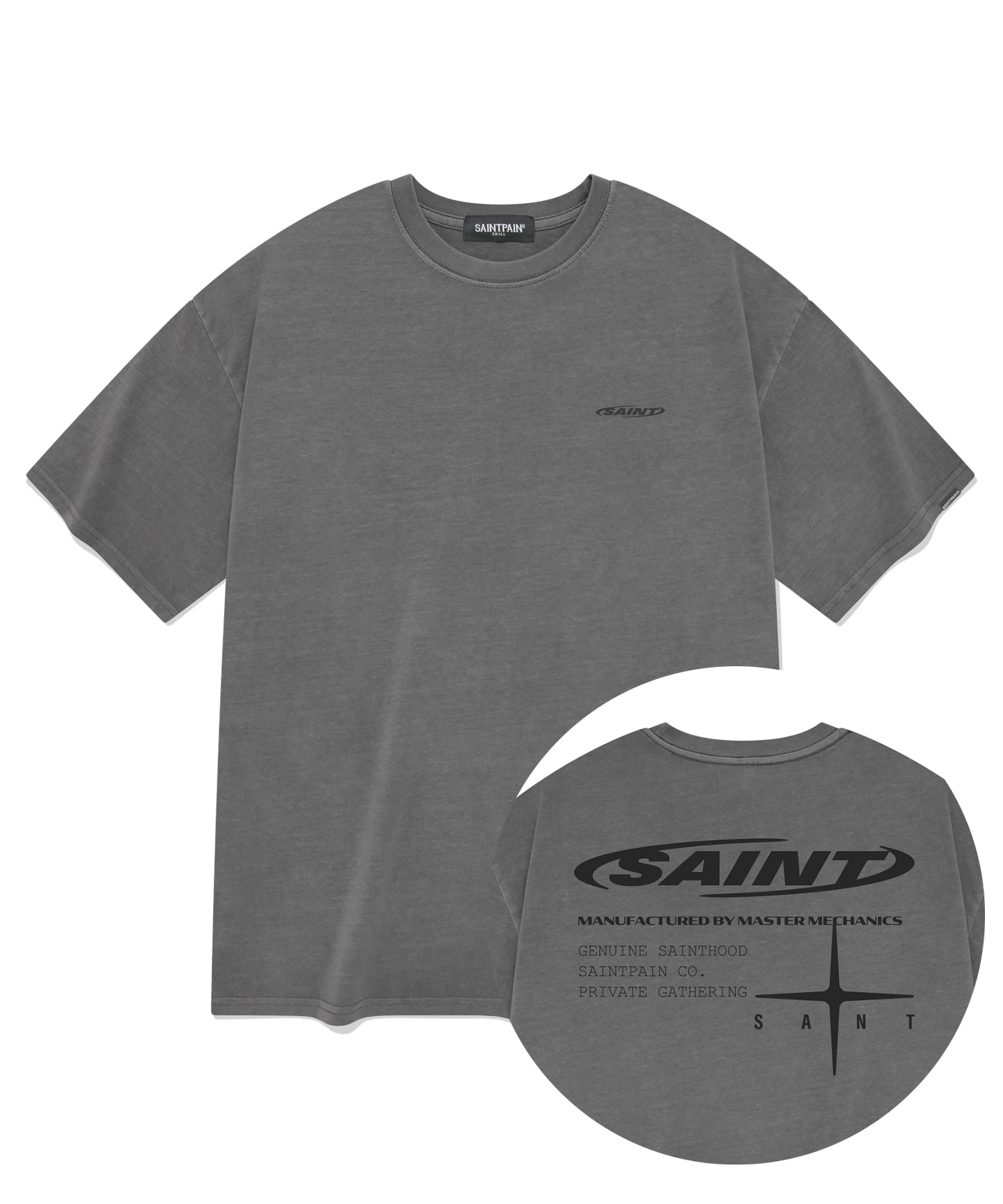 SP Pigment Circle Saint T-Shirt - Melange