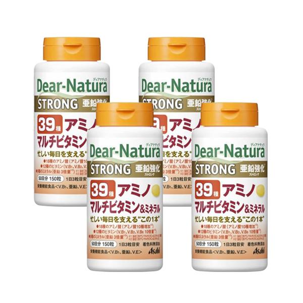 4個セット アサヒ ディアナチュラ ストロング39アミノ マルチビタミン&ミネラル
