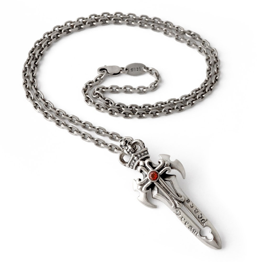 925 ソードネックレス [ns135]