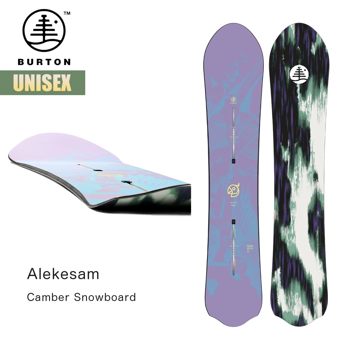 スノーボード 板 25-26 ファミリーツリー アレケサム キャンバー W26JP-242591 Family Tree Alekesam Camber Snowboard