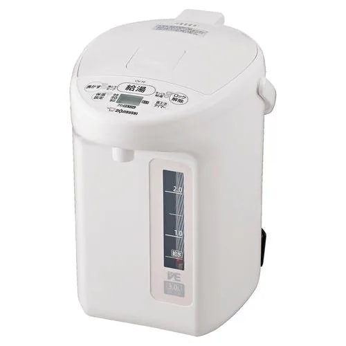 象印マホービン CV-TF30-WA VE電気まほうびん 優湯生 蒸気セーブ機能搭載 3.0L ホワイト