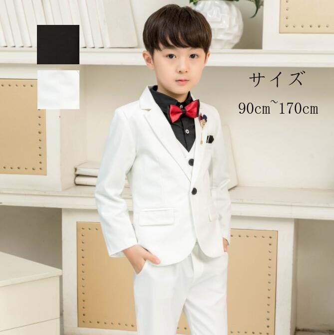 【最安値挑戦】長袖 子供用 スーツ スーツセット 折襟 子供スーツ 子供服 上下セット キッズスーツ 結婚式 演出 ベビー フォーマルスーツ 男の子 フォーマルスーツ 初節句 お宮参り 七五三