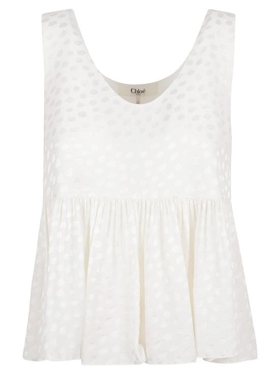 CHLOE Women Tops CH26SHT30310107 White