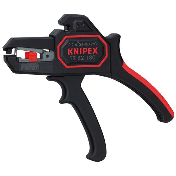 KNIPEX(クニペックス)1262-180 自動ワイヤーストリッパー 0.2-6.0 (SB)