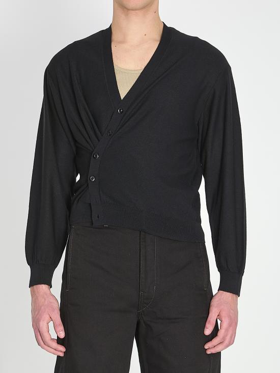LEMAIRE Men Sweater P00023 BLACK