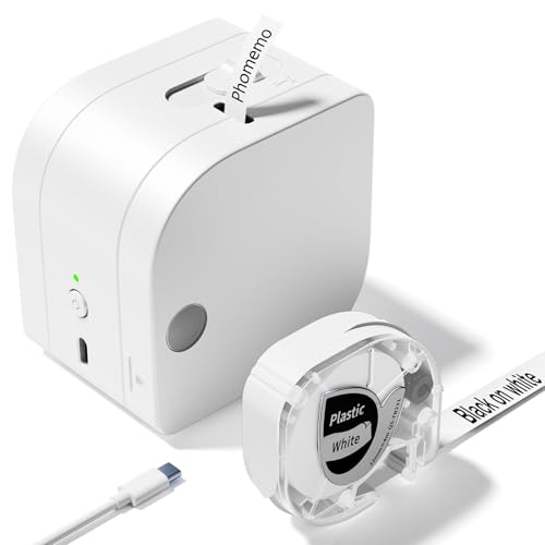Phomemo P12 Pro ラベルプリンターラベルライター スマホ対応 感熱 bluetooth ラベル印刷 貼り 機 シールポータブル小型充電式ラベルメーカー ワイヤレスラベルプリンター アンド