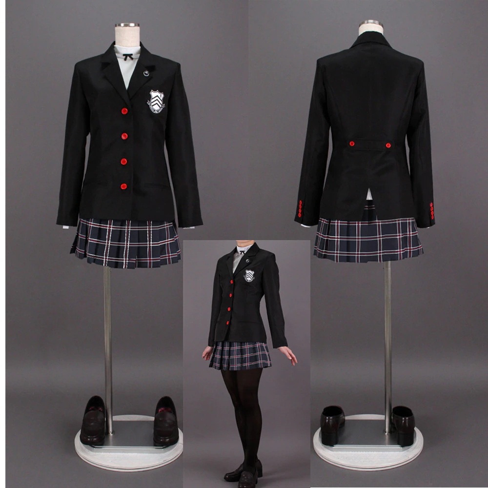 [今日は安い-出荷が早い]ペルソナ5 ザロイヤル 芳澤かすみ コスプレ衣装 コスチューム品質良い 店舗お勧め