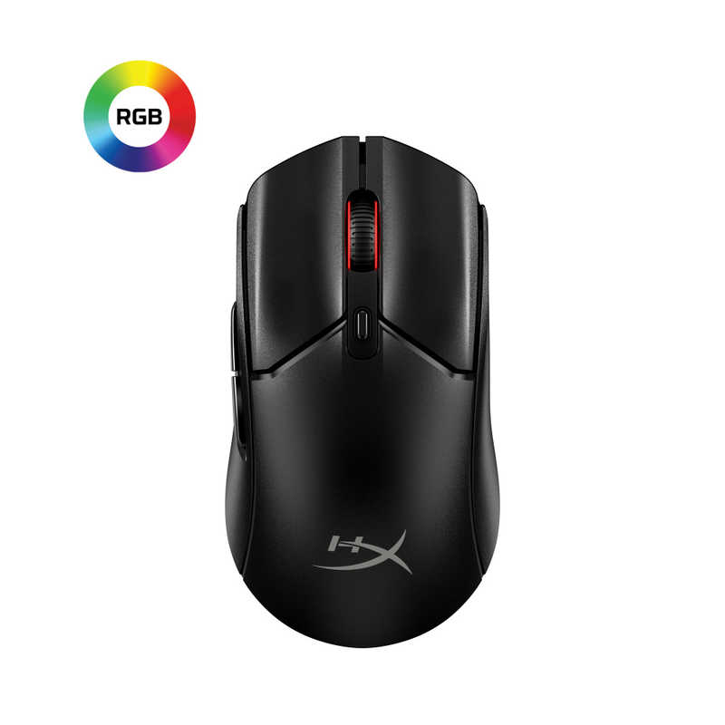 HYPERX　HyperX Puslefire Haste 2 Core Wireless ゲーミングマウス(ブラック) ［6ボタン］ ブラック　8R2E6AA
