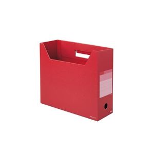 (まとめ)プラス ボックスファイル レギュラー FL-023BF BRR(×10セット)