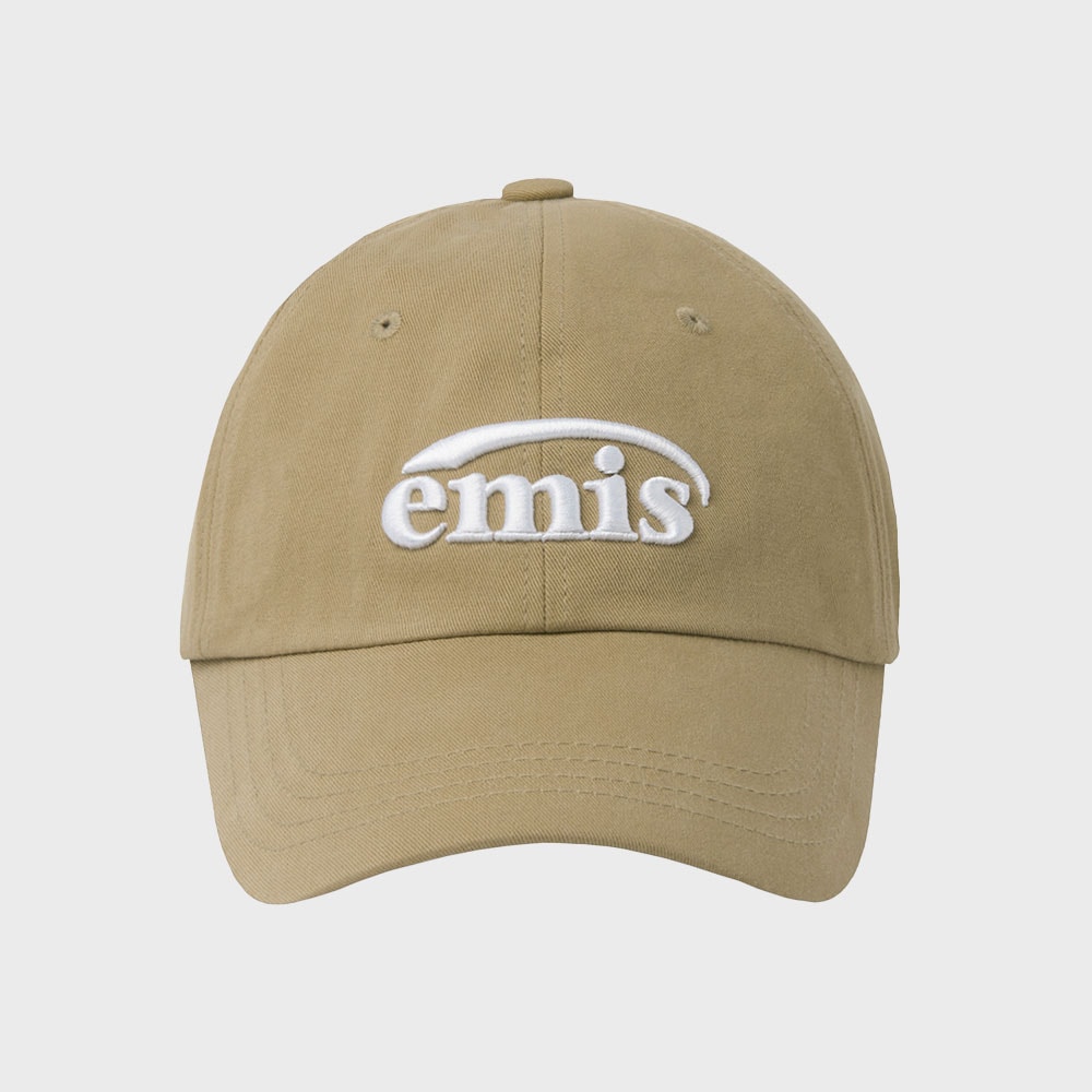 【新ロゴ】EMIS キャップ(リニューアル) ベージュ