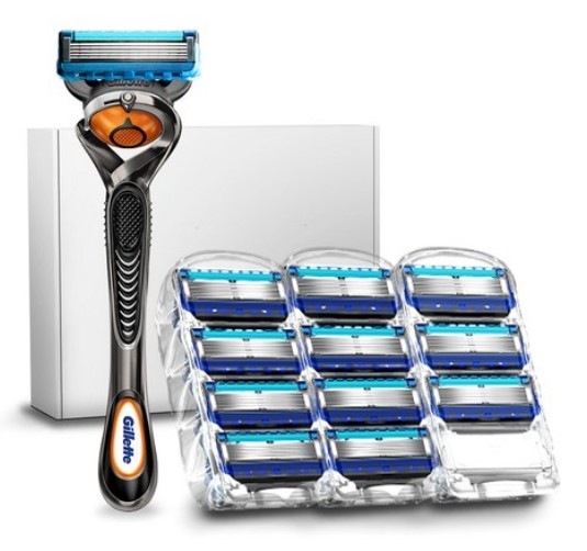 [Gillette]Club Fushion Flex Proglide Razor (+Refill RazorBlade 11ct)