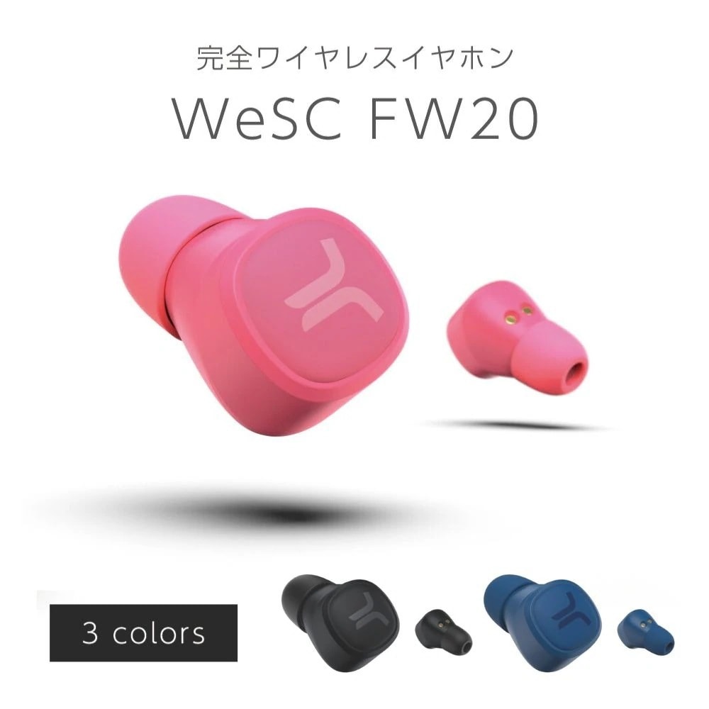 Bluetooth ワイヤレス イヤホン 防水 コントロール自由自在！ 完全ワイヤレスイヤホン WeSC FW20