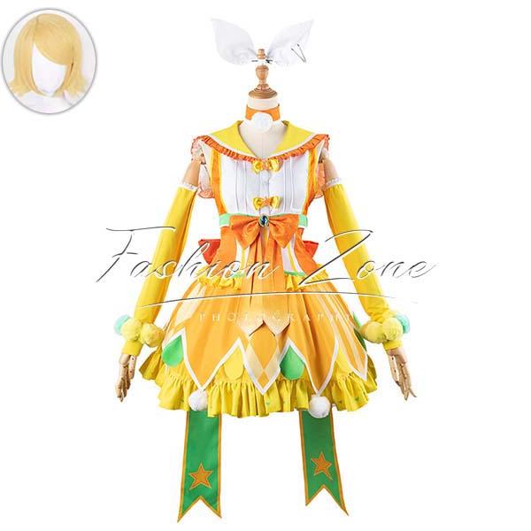 初音ミク VOCALOID 風 鏡音リン Kagamine Len コスプレ衣装 ウィッグ cosplay ハロウィン 演出服 変装