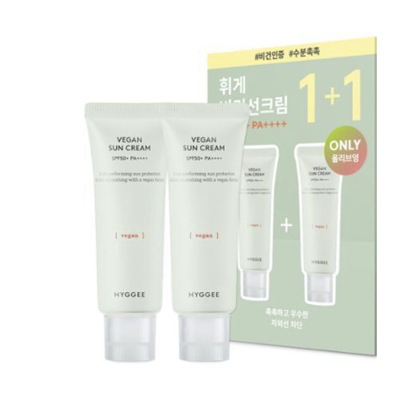ヴィーガンサンクリーム(SPF50+/PA++++) 35ml+35ml 4,347円