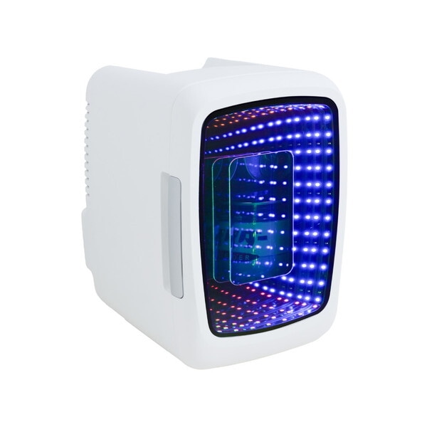 インフィニティミラー卓上冷蔵庫4L(ホワイト) LESEREHWH