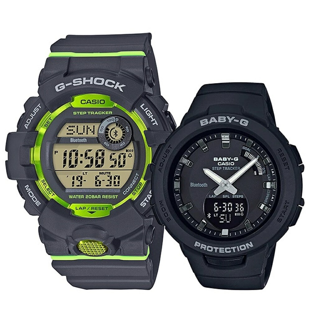 CASIO G-SHOCK BABY-G ペアウォッチ Gショック スポーツ トレーニング 歩数計測 ランニング Bluetooth 彼氏 彼女 かっこいい かわいい ジーショック ベビージー