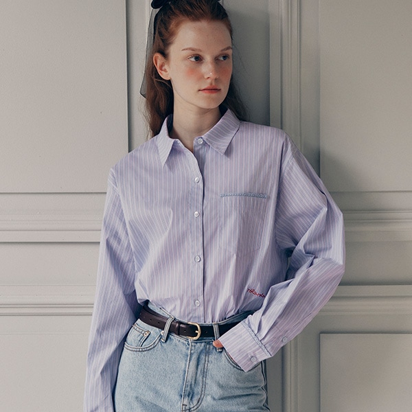 ROLA LACE POCKET SHIRT BLUE 7,826円