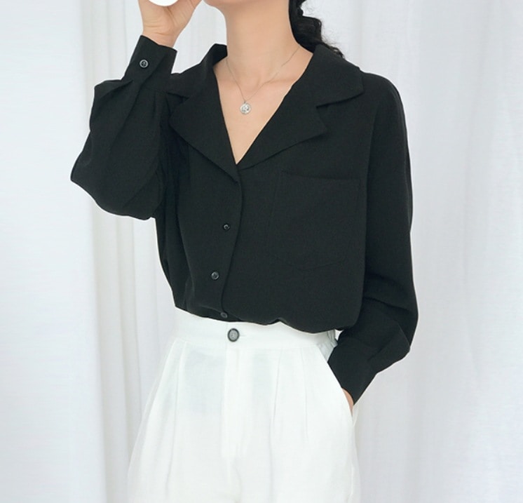 トップス デート シャツ ビッグT 長袖 可愛い きれいめ 上品 おしゃれ かっこいい 可愛い ラブリー キュート ガーリー クール モード系 セクシー エレガント 存在感 フォーマル