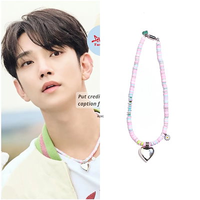 【NIRO SERENDIPITY】HEART NECKLACE▲SEVENTEEN▲ASTRO着用 NIRO SERENDIPITY】HEART NECKLACE△SEVENTEEN△ASTRO着用