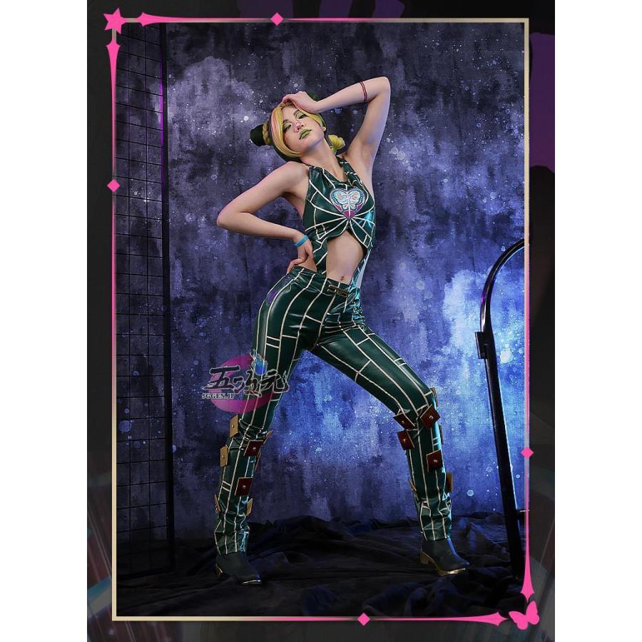 ジョジョの奇妙な冒険　ストーンオーシャン ジョリーン　空条 徐倫　コスプレ 衣装　ウイッグ　追加可