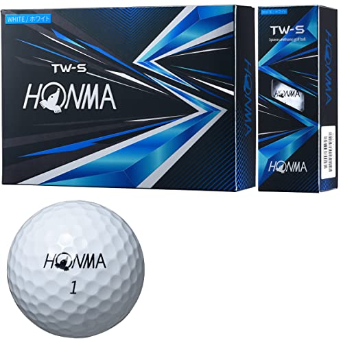 本間ゴルフ HONMA ボール TW-S ボール 2021年モデル 5ダースセット 5ダース(60個入り) ホワイト