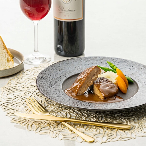 洋食 お取り寄せ ギフト セット 詰め合わせ 送料無料 東京「レストランリューズ」飯塚隆太監修 デミグラスハンバーグ&ビーフシチューギフト 0320083『SKT』 お取り寄せグルメ お年賀 誕