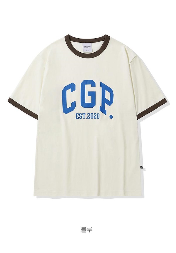 ★ codegraphy★ Ringer Ver CGP Arch Logo T-shirt 5COLOR CBE CGP ARCH LOGO T-SHIRT - CODEGRAPHY | 60% - Asian Fashion