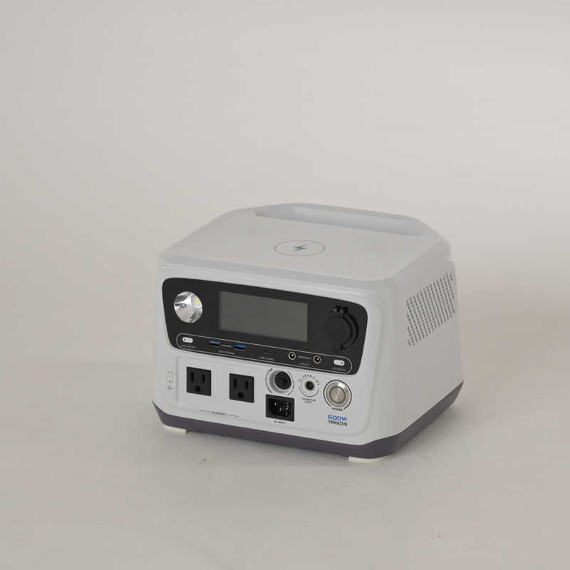 ヤマゼン　ポータブル電源 600Whクラス リン酸鉄 ELEIN ［リン酸鉄リチウムイオン電池 /8出力 /AC・DC・USB-C充電・ソーラー(別売)］　YPB-RS600