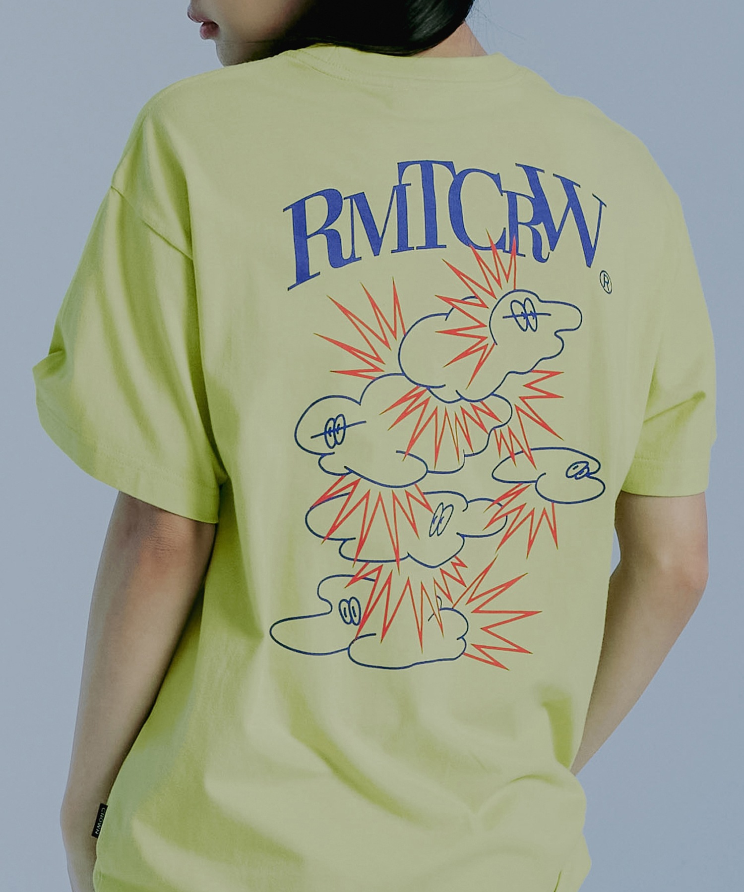 ロマンティッククラウンサンダークラウド Tシャツ_ライトグリーン