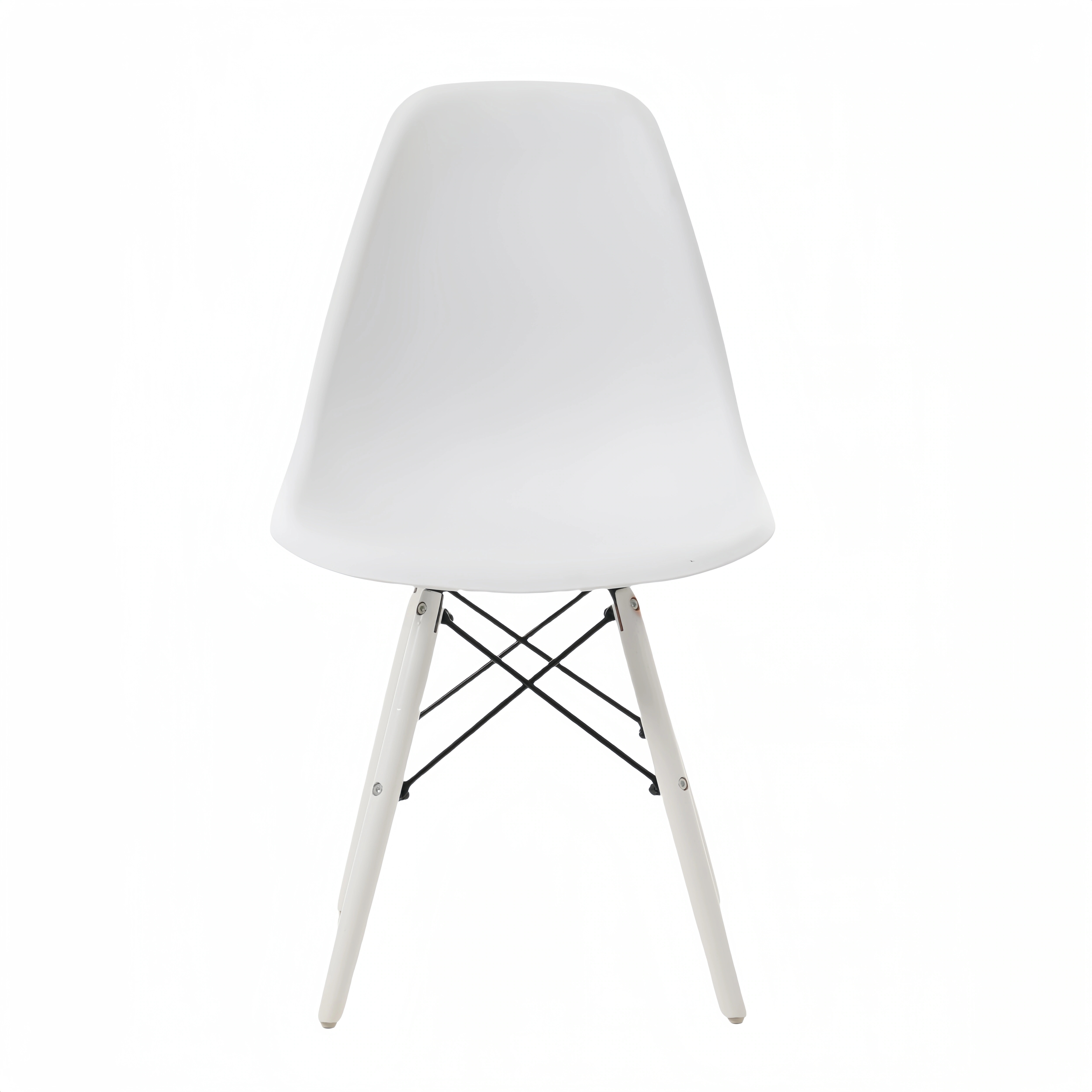 【ホワイト座面＆ホワイト脚】【ファブリック】イームズチェア リプロダクト ダイニングチェア ダイニングチェアー イームズチェア DSW eames イームズ チェアー DSW イームズ椅子 チェア