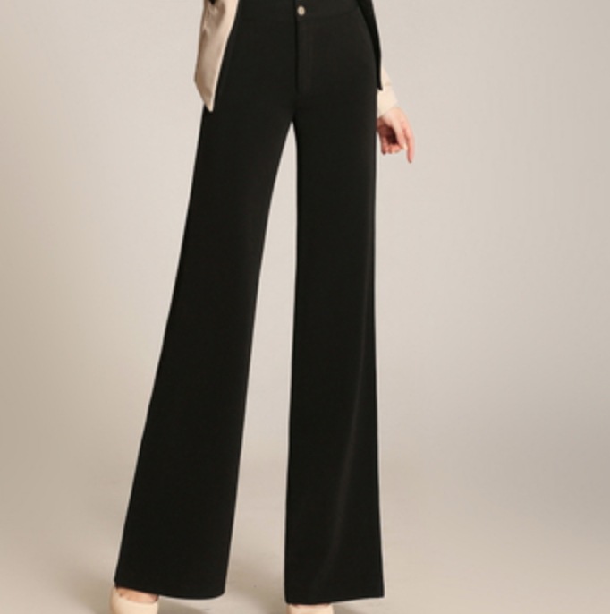 パンツ ストレート フレア ロング 細身 Iライン ハイウエスト ウエストマーク 大人可愛い きれいめ シンプル 上品 秋 冬 オフィス OL 通勤 美脚 ブラック ワインレッド 大きめ 黒