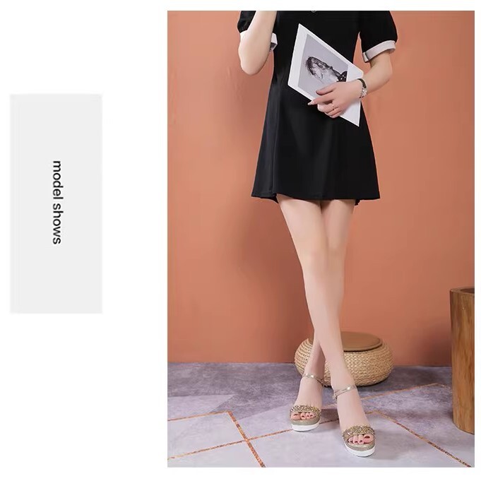 レディース サンダル 厚底 ウェッジソール 4cm 10cm 美脚 脚長 キラキラ かわいい 大人可愛い きれいめ シンプル カジュアル 上品 おしゃれ かっこいい ラブリー キュート ガーリー 5,502円