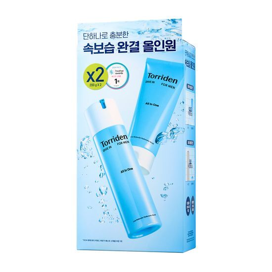 [1 + 1] ダイブイン フォーメン 低分子ヒアルロン酸 オールインワン 200g ダブル企画 5,492円