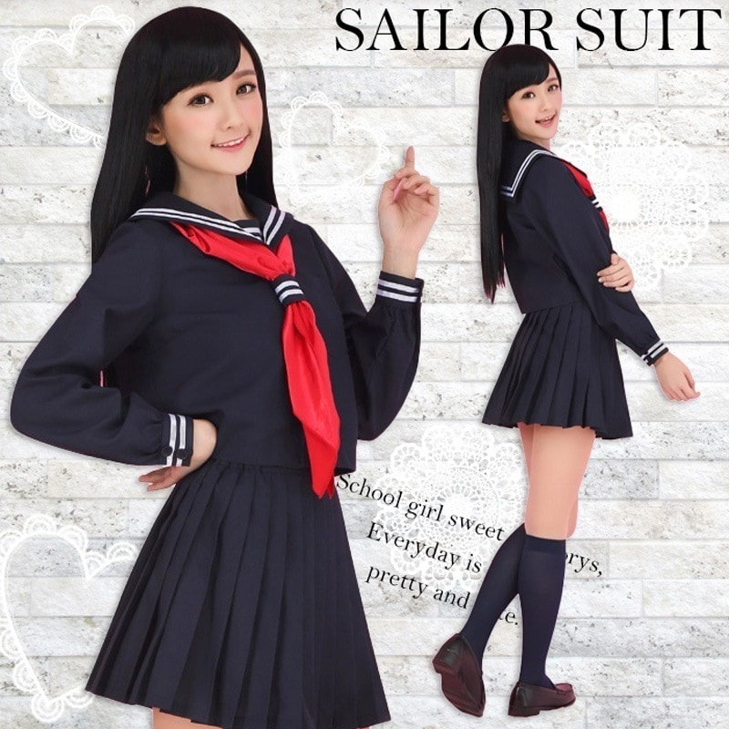 少女コスプレ日韓制服英倫学院派女子クラス服jk船乗り制服舞台 4,839円