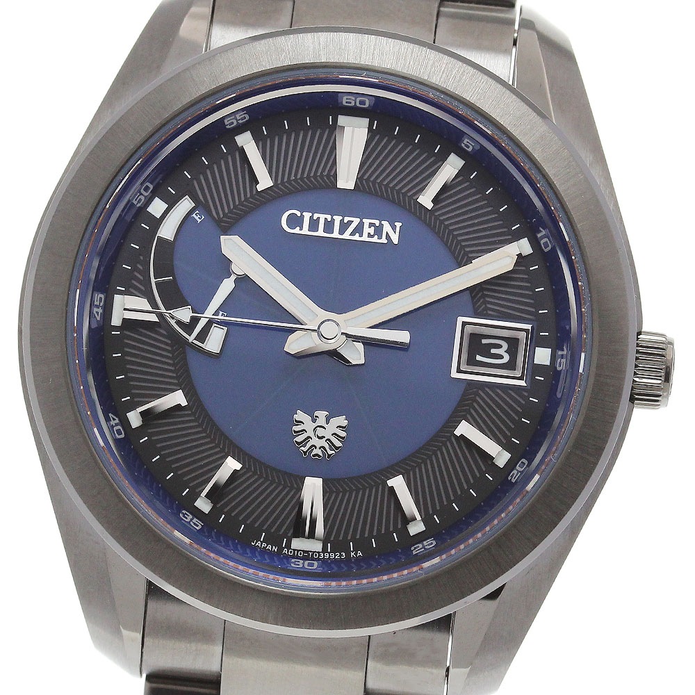 シチズン CITIZEN AQ1054-59L/A010-T026770 ザ・シチズン Cal.A010 10周年記念モデル エコドライブ メンズ 極美品 内箱・保証書付き_844579【中古】