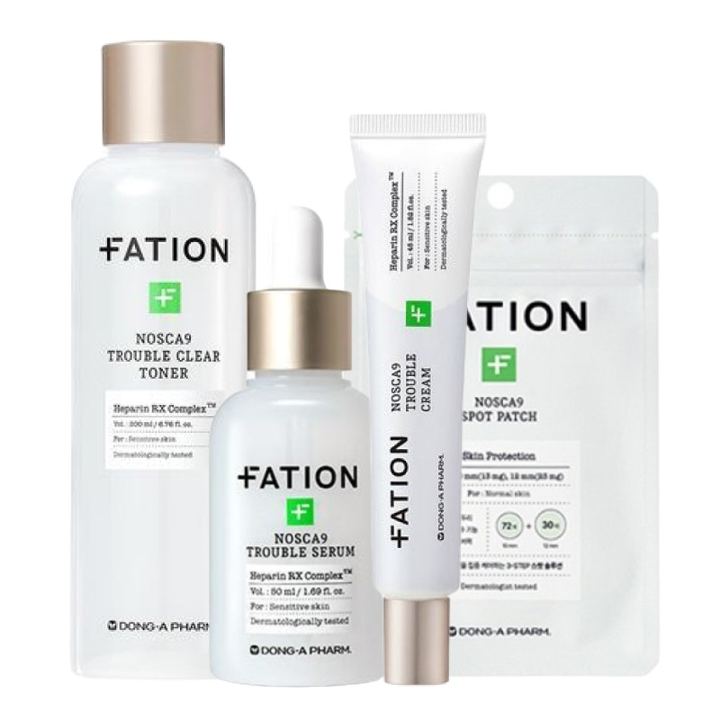 ニキビケア 4点 セット(スポットパッチ102枚+トナー200ml+セラム65ml+クリーム45ml) / 韓国 人気 敏感肌 脂性肌 低刺激 ニキビ 赤み 鎮静 スキンケアセット